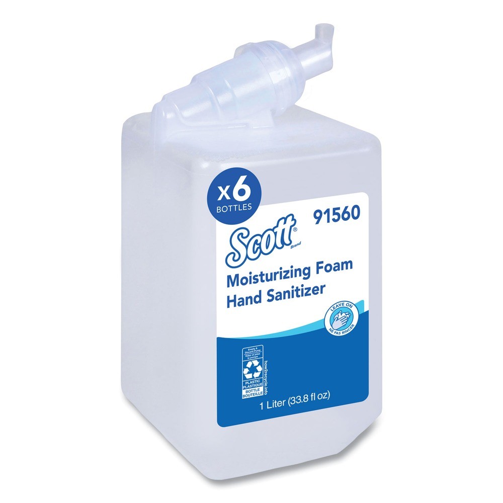 Scott 91560 1000ml Foam Hand Sanitizer Refill – Fruity Cucumber (6/CT) New
