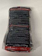 Rhodes American 10121116 4-Grade Steel Wool Pads Extra Course (Pack of 12) New