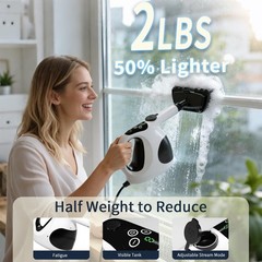 Uedjhg Handheld Steam Cleaner For 3S Instant Heat-Up Lightweight And Easy