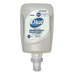 Dial Professional 16706 1.2L Gel Hand Sanitizer Refill – Fragrance-Free 3/CT New