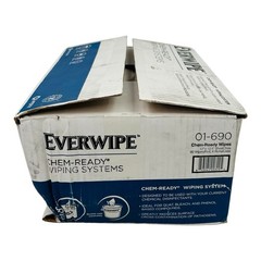 6 Rolls Everwipe Dry Wipes 12″ x 12.5″ Sheets 90 Wipes/Roll