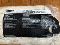 RUBBERMAID #24 Cut-End Cotton Mops Pack Of 3 Made In USA NEW In Package