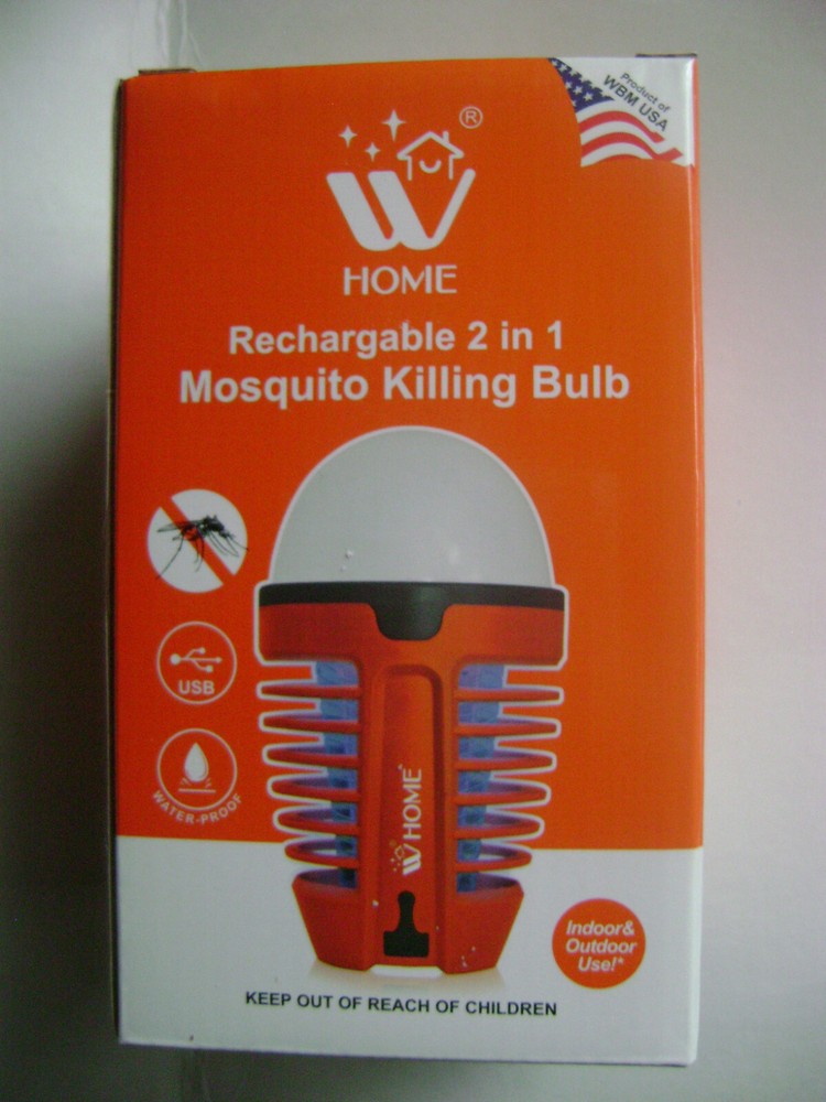 Portable Mosquito Bug Zapper / Outdoor Camping Lantern Light Rechargeable