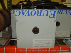 EUROVAC CLEAN AIR TECHNOLOGIES CPA-CSP-0J115000 115V POWER BOXES FREE SHIPPING
