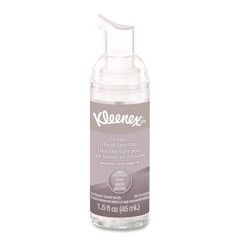 Kleenex 34136 1.5 oz Pump Bottle Foam Hand Sanitizer – Unscented (24/CT) New