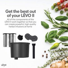 LĒVO II Spare Parts Kit – Includes Power Pod Herb Basket, Silicone Pod…