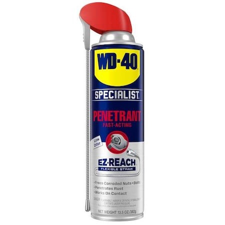 Wd-40 300486 Penetrating Lubricant, 14 Oz, Aerosol Spray Can, Organic Solvent