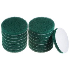 15pcs Drill Power Brush 5 inch Tile Scrubber Scouring Pads 180-240 Grit