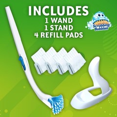 Scrubbing Bubbles Toilet Bowl Cleaning System 1 Count (Pack of 1), Multicolor