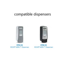 4x GOJO 8712 Antibacterial Plum Foam Handwash 700ml ADX-7 Dispenser Refills
