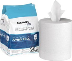 Everwipe by Tork Light-Duty Surface Cleaning 2500 Count (Pack of 2), White