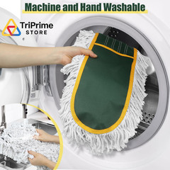 24″ Commercial Dust Mop for Floor Cleaning, Heavy Duty Large mop, Green