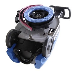 11″ Brush Walk Behind Floor Scrubber 200W Motor w/24V 12Ah Battry Powered EM-K3