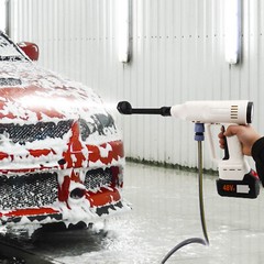 Portable Cordless Battery Powered Pressure Washer For Car Home Garden Wash NEW
