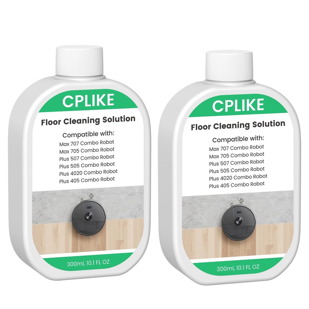 CPLIKE 2 Pack Floor Cleaning Solution 10.1 Fl Oz (Pack of 2), L10S ultra-Blue