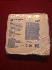 Kimberly Clark KIMTECH 33390 Pure W4 Dry Wipers 12″X12″ Pack of 100 Wipers New