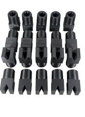 20pc 1/2″ NPT Flat Fan Sprayer Nozzles High Volume Spray Bar 70° 17 GPM