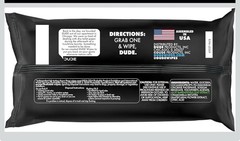 DUDE Wipes Flushable Wipes Unscented XL Adult Wet Wipes 288 Ct Vitamin E Aloe