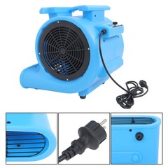 1 HP 4000 CFM Adjustable Air Mover 3-Speed Carpet Dryer Floor Blower Fan