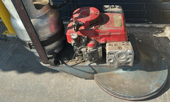 Eagle 21″ Propane Buffer w/Honda GXV340 11.0,propane floor scrubber used