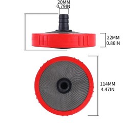 Aimela Household Hose Filter, Water Pump Sedimentation Filter,40 Mesh 304…