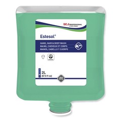 SC Johnson HAB2LT 2 L Estesol Hand, Hair, Body Cleaner – Rainforest (4/CT) New