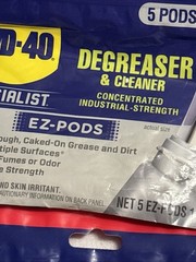 Lot Of 2 WD-40 Specialist Industrial-Strength Degreaser EZ-PODS of 5 PODS