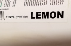 MEDICLEAN LEMON GERMICIDAL CLEANER CONCENTRATE GCC DISINFECTANT 1 GALLON
