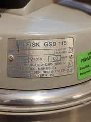 Nilfisk GSD 115 Industrial Vacuum Cleaner 115V 60HZ 7.8A GSD115