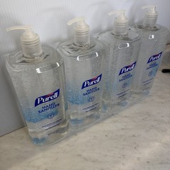 PURELL 501504CT 1.5 L Hand Sanitizer Refreshing Gel – Clean Scent (4) FREE SHIP