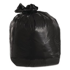 Trinity Plastics Can Liners, 20 gal, 1.25 mil, 30″ x 36″, Black, 100/Carton