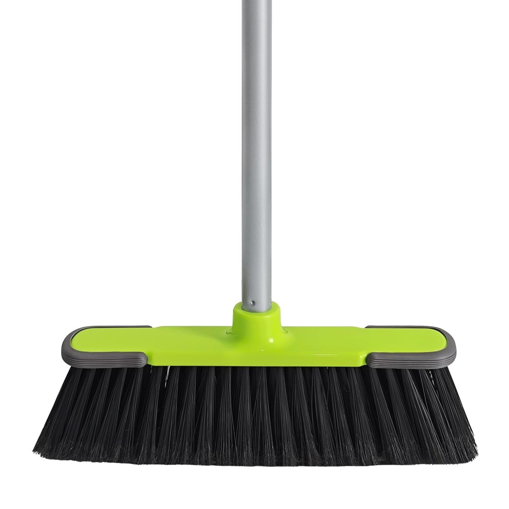 Trueyee Green Indoor Broom 54 Long Handle House Broom For Floor Cleaning