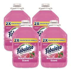Fabuloso 61051023CT 128 oz Multi-Use Cleaner – Watermelon Scent (4/Carton) New