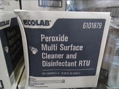 Ecolab Peroxide Multi-Surface Disinfectant Cleaner RTU 32 fl oz, 6 Pack