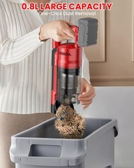 Zexape Cordless Vacuum Cleaner For Milwaukee Battery 7-In-1 Lightweight Stick