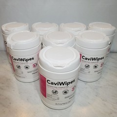 New All Purpose Disinfectant CaviWipes #13-1100- 160 Count – 8 Canisters