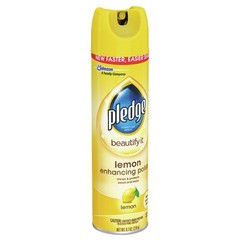 Pledge 336298EA 9.7 oz Aerosol Spray Furniture Polish – Lemon New