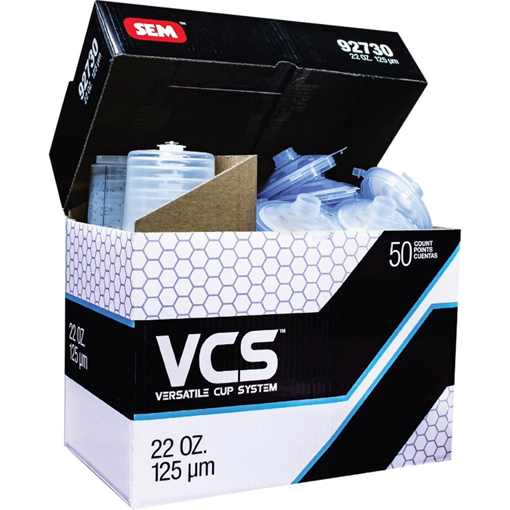 VCS 50ct 125 Micron 13oz with ratio hard cup SEM-92720
