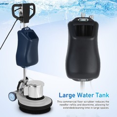 17in Electric Floor Cleaner Carpet Washing Floor Polishing Scrubbing Machine USA