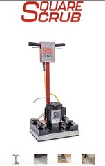 Square Scrub EBG-20/CV Walk-Behind Scrubber Buffer Polisher 20in 1.5hp 120V HEPA