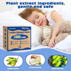 1000 Loads Mega Pack Laundry 1000-loads, 1000-loads [Fragrance Free]
