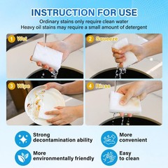 Magic Sponges Cleaning Eraser, 30 Pack 2X Density Stronger Melamine Sponge 30