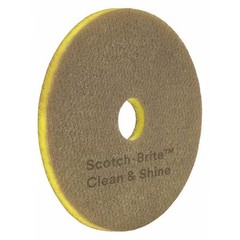 Scotch-Brite 09542 Scrubbing Pad, Yellow, Size 19″, Pk5