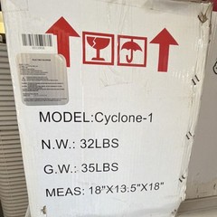 Cyclone Blowers Cyclone-1 Electric Blower 115V 1HP 32lbs MPN 102110018