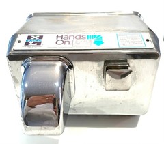 Vintage 1950s Chrome Excel XL Hands On Restroom Hand Dryer 76C 110 Volts *3.2