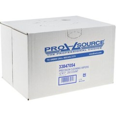 PRO SOURCE Low-Lint Precision Cleaning Dry Wipes: Dispenser Box of 250 Sheets