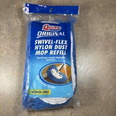 Quickie Swivel Flex Nylon Dust Mop Refill For Quickie #065 New Sealed #0654
