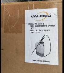 Valemo VF-ES100-B Cordless Electrostatic Backpack Sprayer NEW IN BOX! SHIPS FREE
