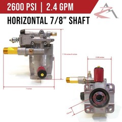 Pressure Washer Water PUMP for Honda Excell XR2500 XR2600 XC2600 EXHA2425 XR2…