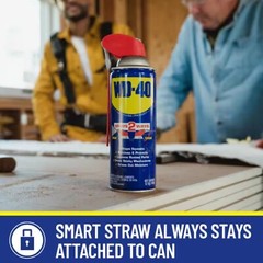 8 oz. Original WD-40 Formula, Multi-Purpose Lubricant Spray with Smart Straw